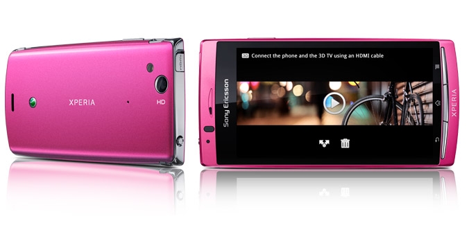 Sony Ericsson Arc S (Старт продаж в Связном и МТС - 12 октября)