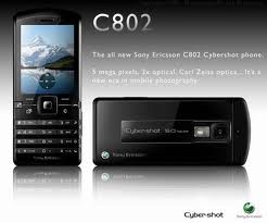 sony eircsson c802